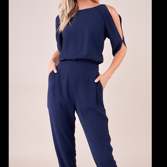 Cold Shoulder Jumpsuit - Picture 5 of 8